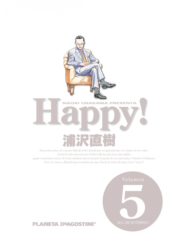 Happy! nº 05/15, de Urasawa, Naoki | portada del libro