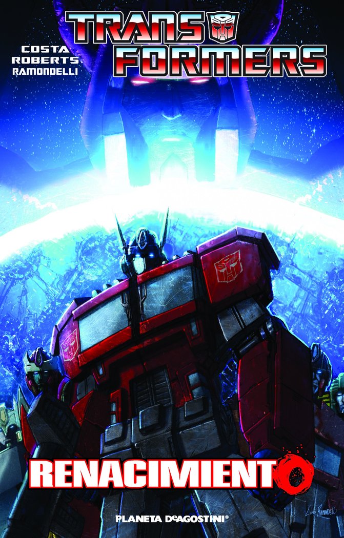 Transformers Renacimiento, de Roberts | portada del libro