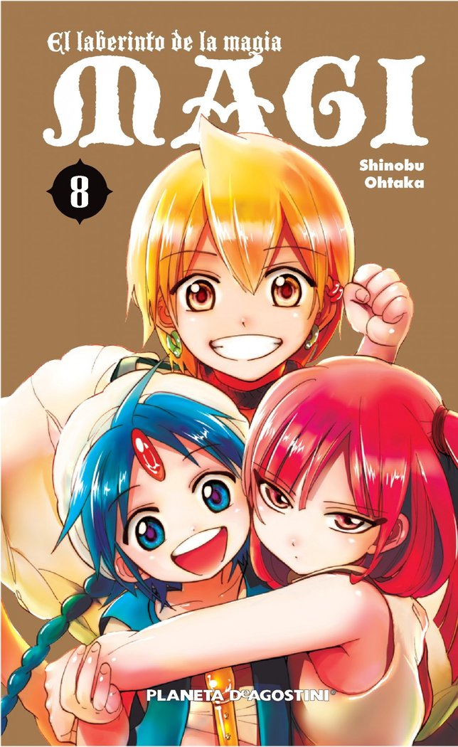 Magi El laberinto de la magia nº 08/37, de Ohtaka, Shinobu | portada del libro