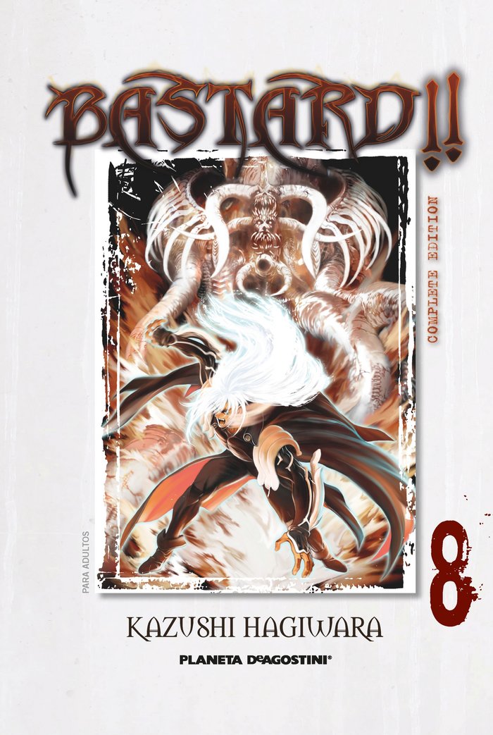 Bastard! Complete Edition nº 08, de Hagiwara, Kazushi | portada del libro