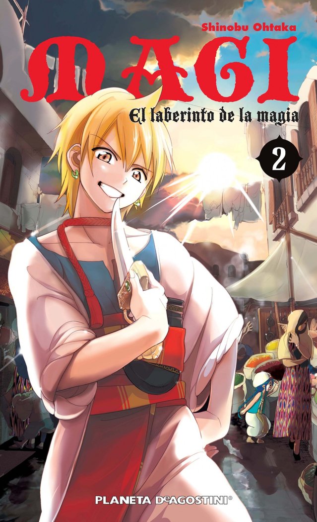 Magi El laberinto de la magia nº 02/37, de Ohtaka, Shinobu | portada del libro