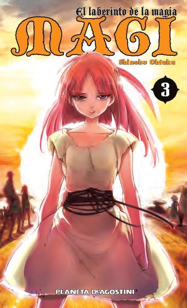 Magi El laberinto de la magia nº 03/37, de Ohtaka, Shinobu | portada del libro