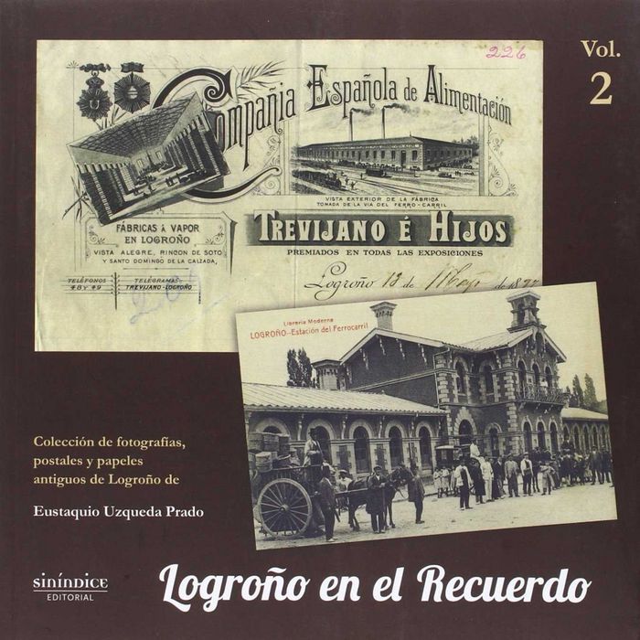 Logroño en el recuerdo, de Uzqueda Prado | portada del libro