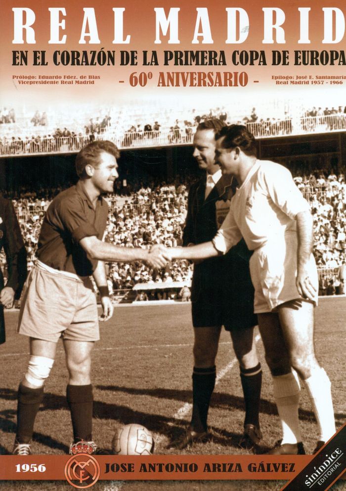 Real Madrid, en el corazón de la primera Copa de Europa, de Ariza Gálvez | portada del libro
