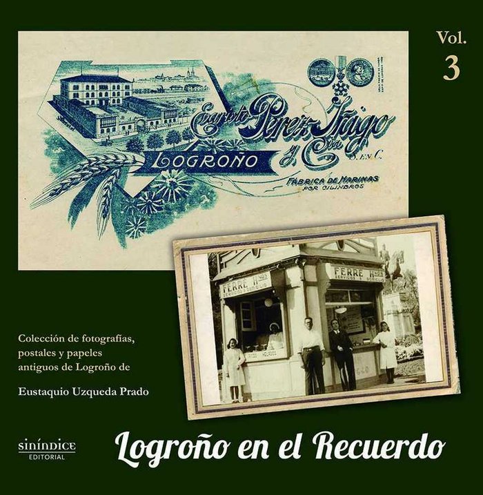 Logroño en el recuerdo, de Uzqueda Prado | portada del libro