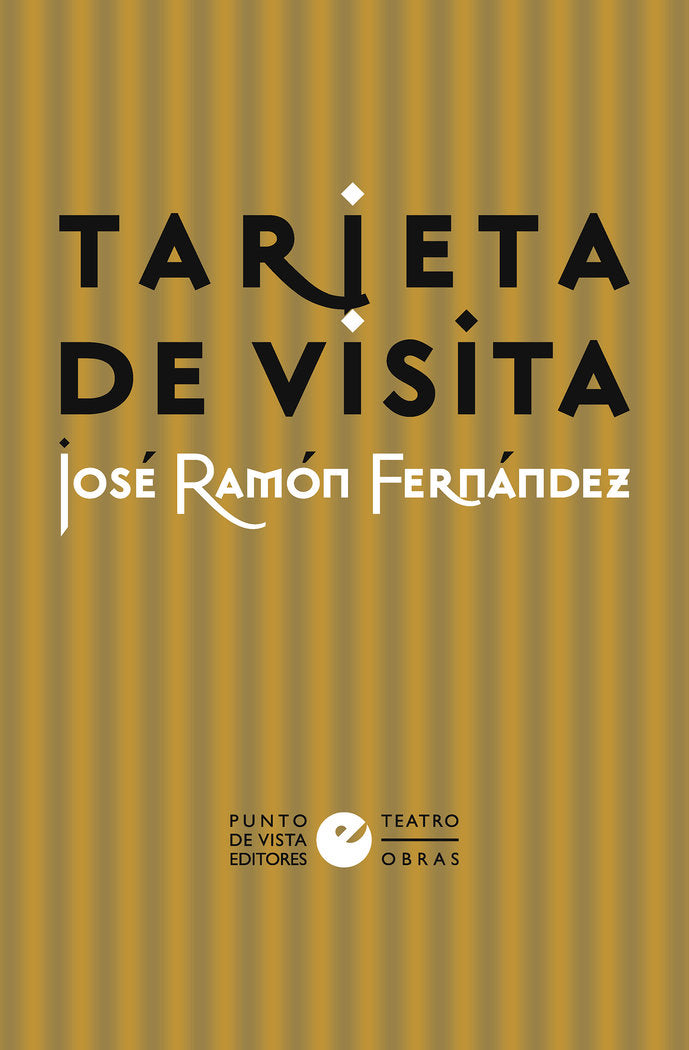 Tarjeta de visita, de FERNANDEZ, JOSE RAMON | portada del libro