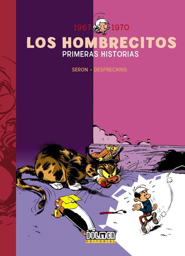 Los hombrecitos 1967-1970, de Seron, Pierre | portada del libro