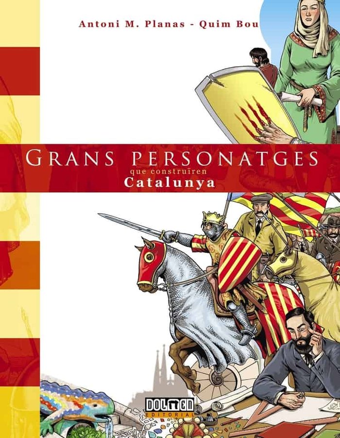 Grans personatges que construiren Catalunya, de Planas, Antoni | portada del libro