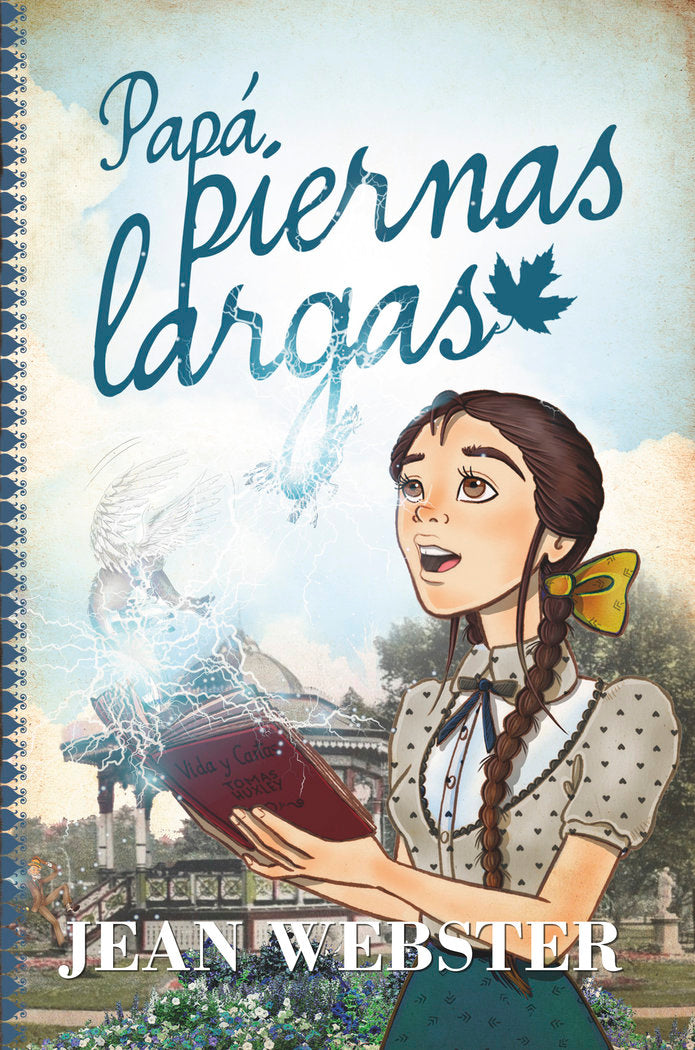 PAPﾁ PIERNAS LARGAS, de Jean Webster | portada del libro