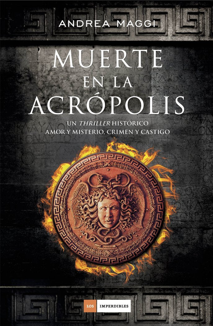 Muerte en la Acrópolis, de Maggi, Andrea | portada del libro