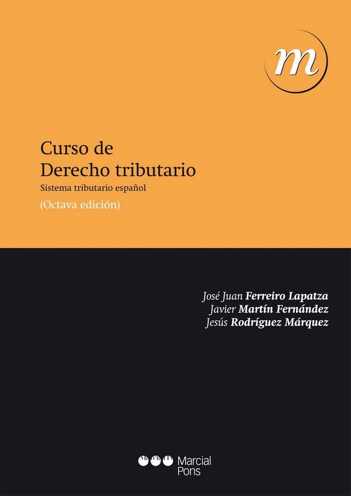 Curso de Derecho tributario, de Rodríguez Márquez, Jesús | portada del libro