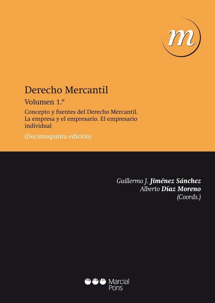 Derecho mercantil | portada del libro