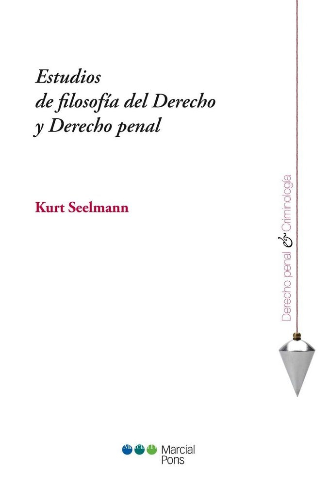 Estudios de filosofía del Derecho y Derecho penal, de Seelmann, Kurt | portada del libro