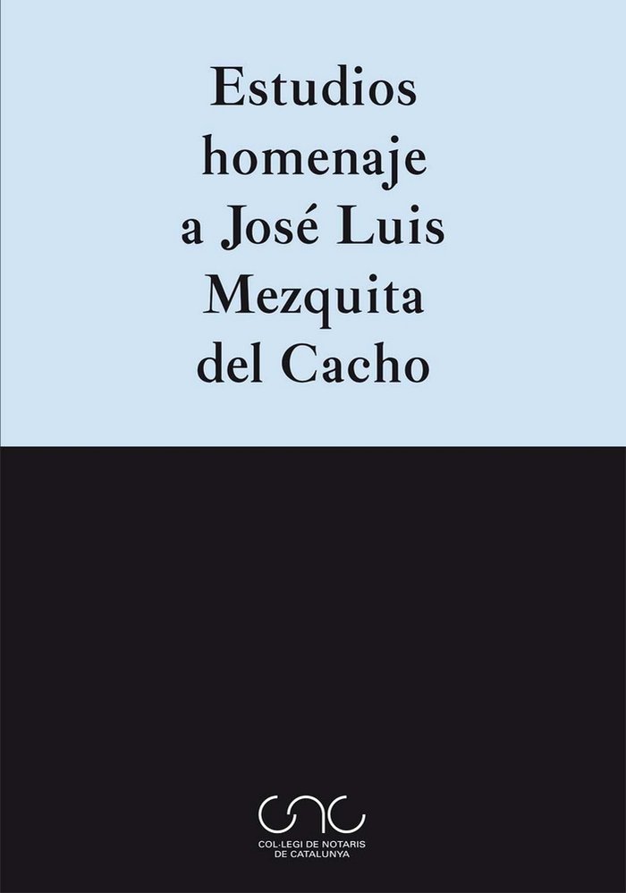 Estudios homenaje a José Luis Mezquita del Cacho | portada del libro