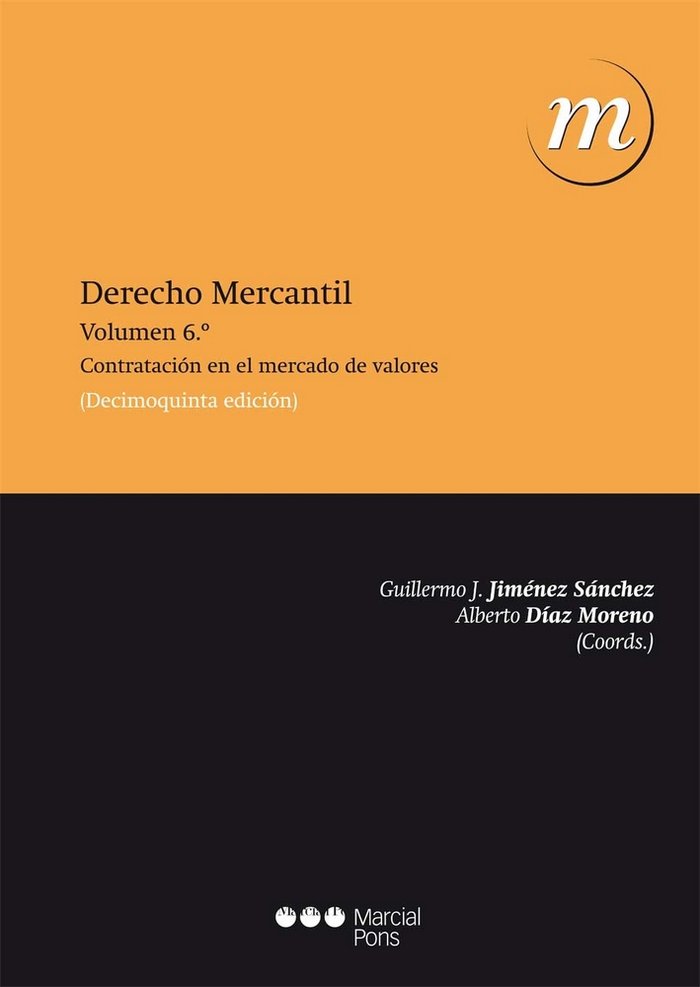 Derecho mercantil | portada del libro