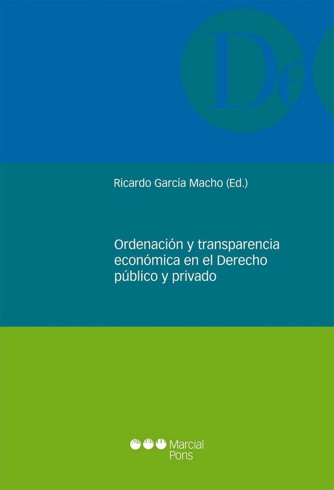 Ordenación y transparencia económica en el Derecho público y privado, de Varios autores | portada del libro