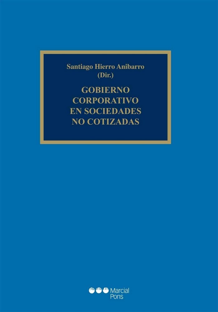 Gobierno corporativo en sociedades no cotizadas, de Varios autores | portada del libro