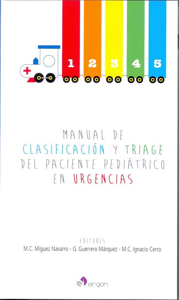 Manual de Clasificación y Triage del paciente pediátrico en Urgencias, de Míguez Navarro, Mª Concepción | portada del libro