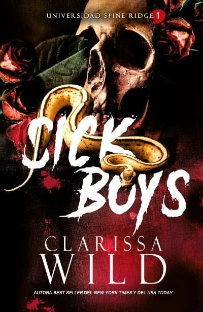 SICK BOYS, de CLARISSA WILD | portada del libro
