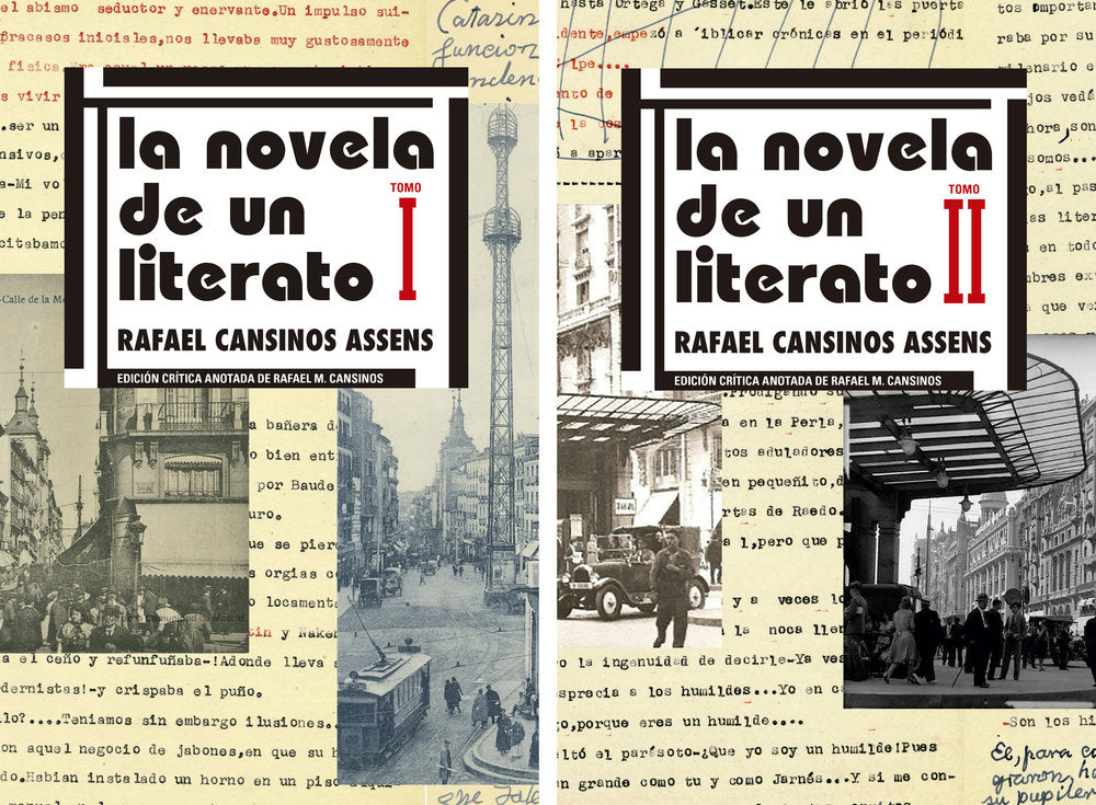 OBRA COMPLETA DE EDICION CRITICA DE LA NOVELA DE UN LTIERATO, VOLS. I Y II, de CANSINOS ASSENS, RAFAEL | portada del libro