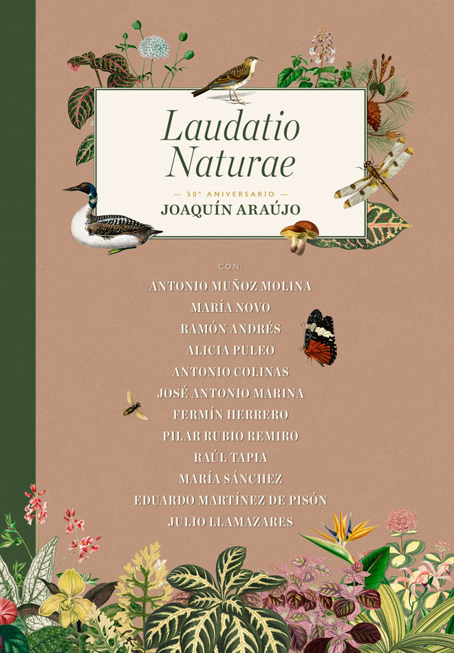 Laudatio Naturae, de Araújo Ponciano, Joaquín | portada del libro