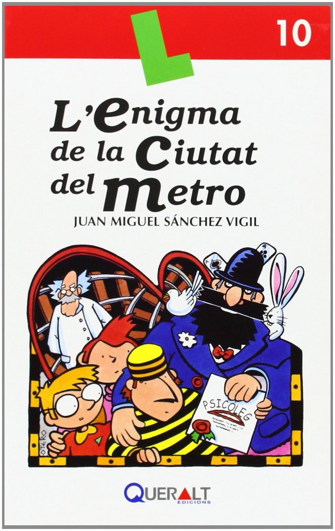 LENIGMA DE LA CIUTAT DEL METRO, de SANCHEZ VIGIL | portada del libro
