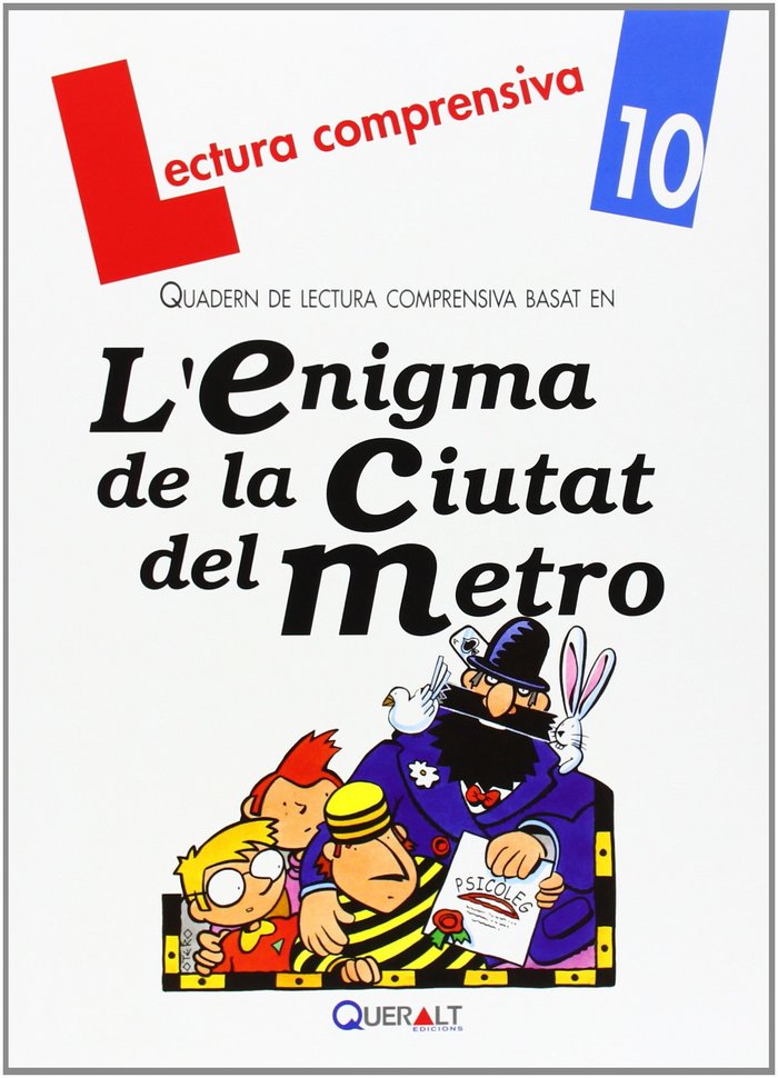 LENIGMA DE LA CIUTAT DEL METRO, de COMENIUS | portada del libro