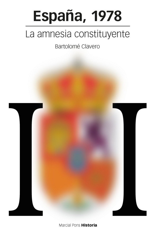 ESPAÑA, 1978, de Clavero Salvador, Bartolome | portada del libro
