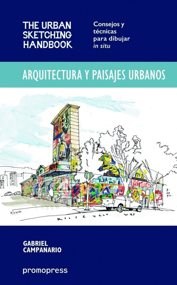 Arquitectura y paisajes urbanos, de Campanario | portada del libro