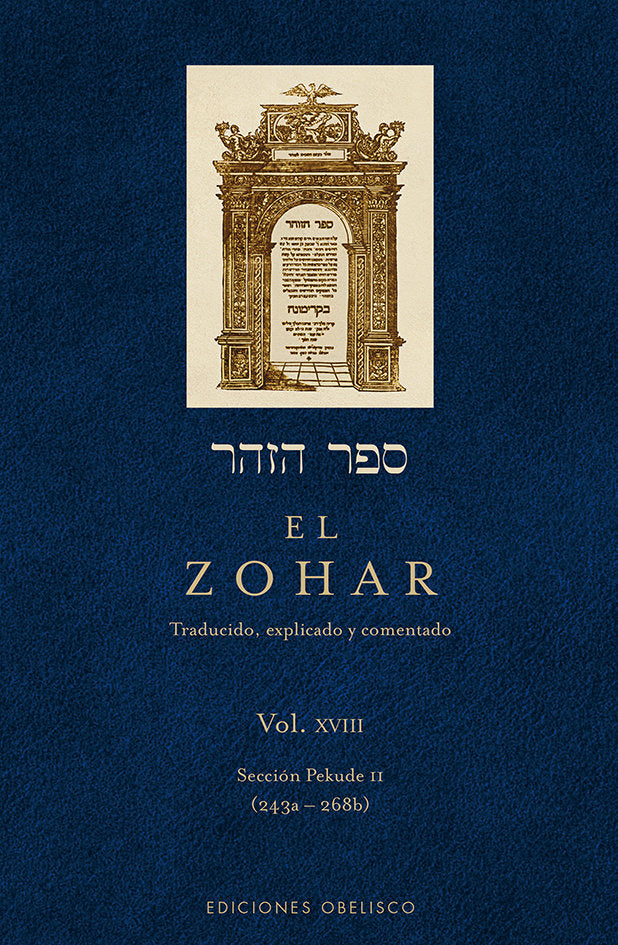 El Zohar, (Vol. 18), de BAR IOJAI, RABI SHIMON | portada del libro