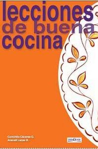 Lecciones de buena cocina, de CáCERES GRAULLERA | portada del libro