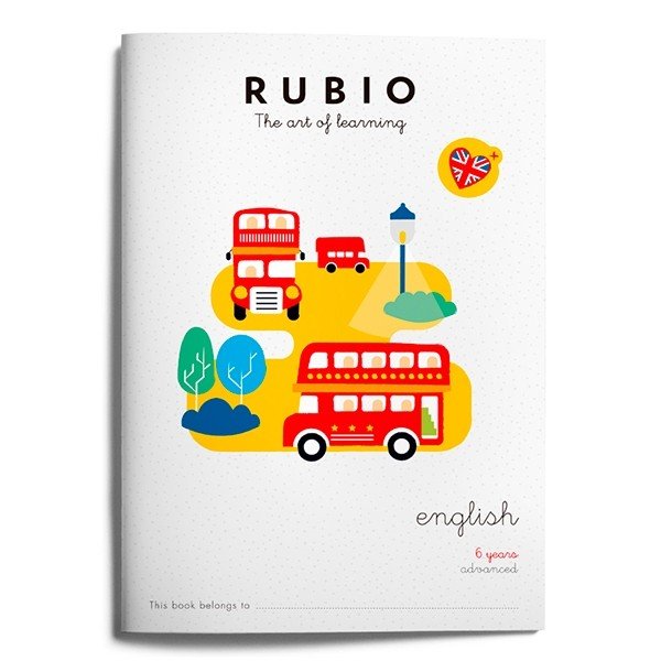 Rubio English 6 years advanced, de Varios autores | portada del libro