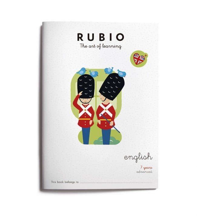 Rubio English 7 years advanced, de Varios autores | portada del libro