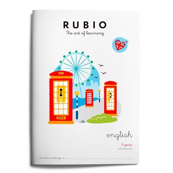Rubio English 8 years advanced, de Varios autores | portada del libro