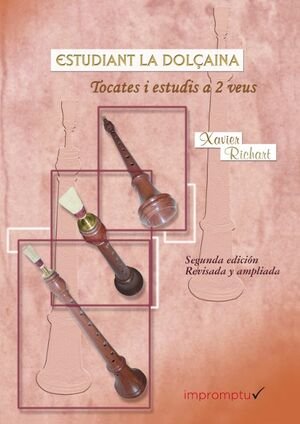 Estudiant la dolçaina. Tocates i estudis a 2 veus, de Richart Peris | portada del libro