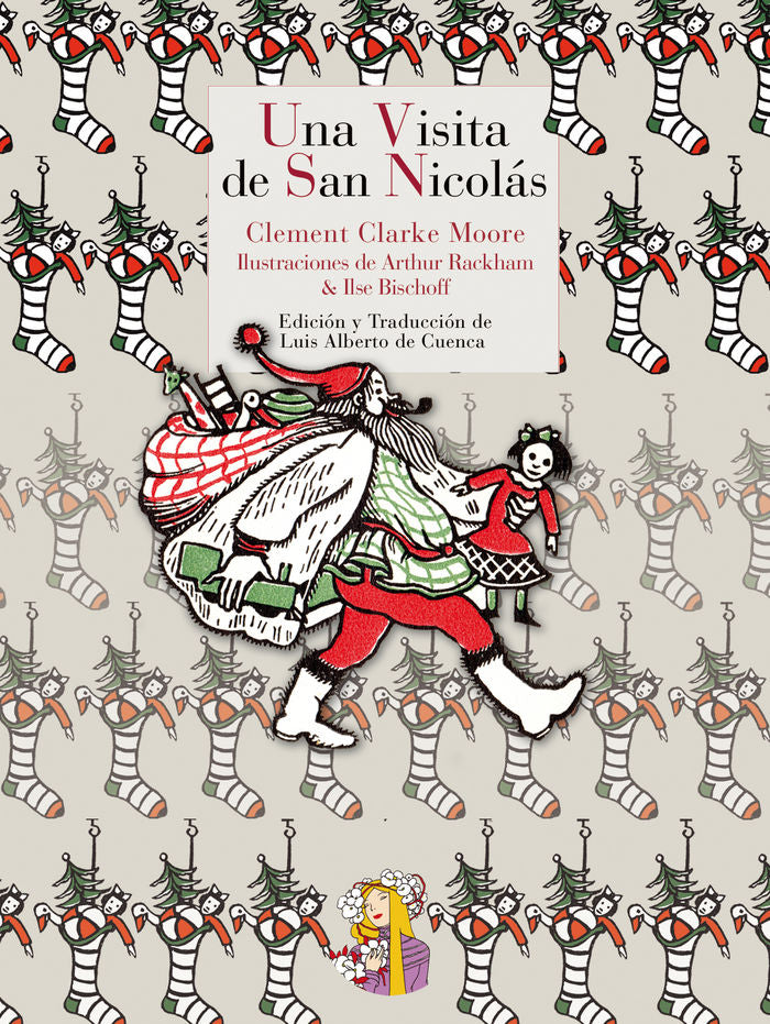 Una visita de San Nicolás, de Moore, Clement C. | portada del libro