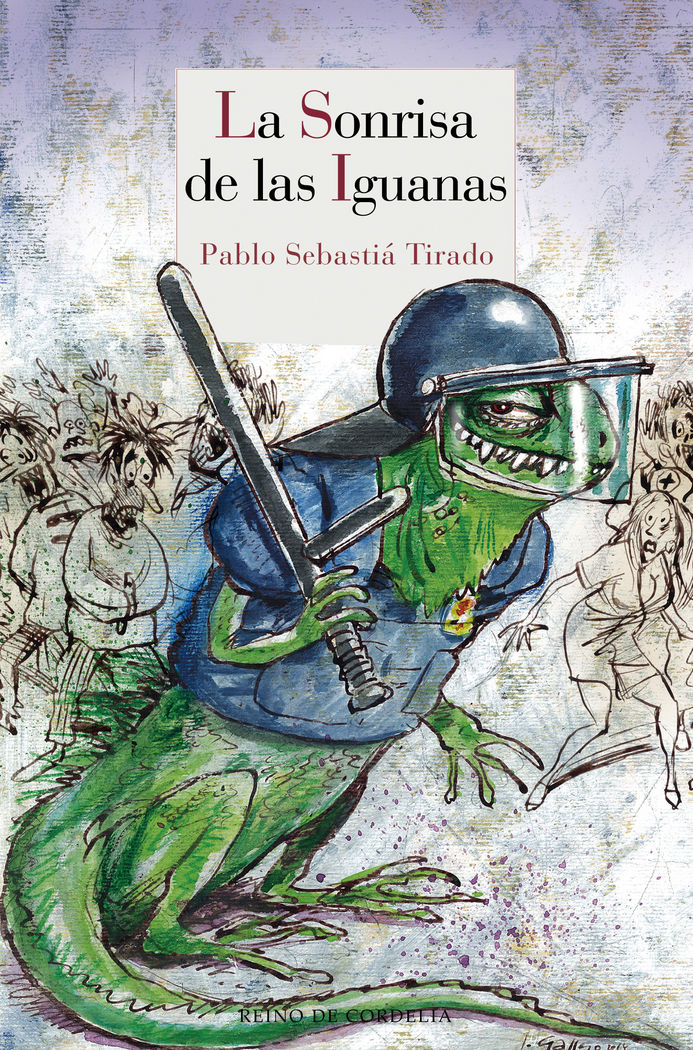 La sonrisa de las iguanas, de Pablo Sebastiá Tirado | portada del libro