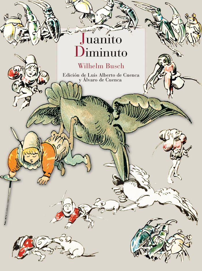 Juanito diminuto, de Busch, Wilhelm | portada del libro