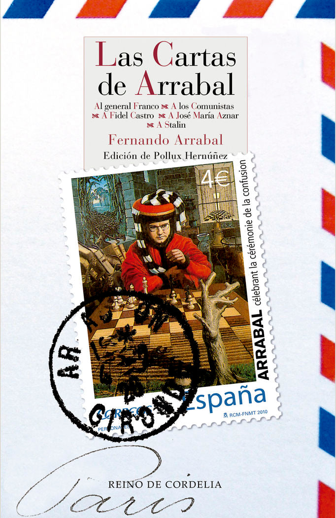 LAS CARTAS DE ARRABAL, de Arrabal [Terán], Fernando | portada del libro