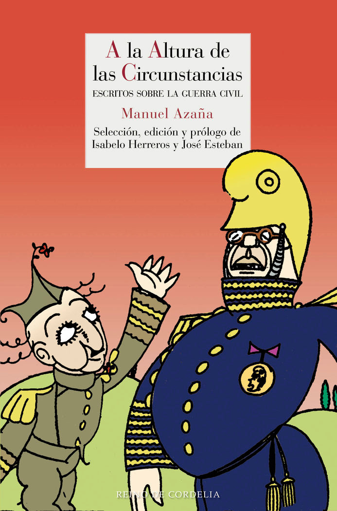 A la altura de las circunstancias, de Azaña [Díaz], Manuel | portada del libro