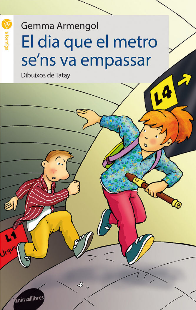 El dia que el metro se'ns va empassar, de Gemma Armengol, Òscar Julve | portada del libro