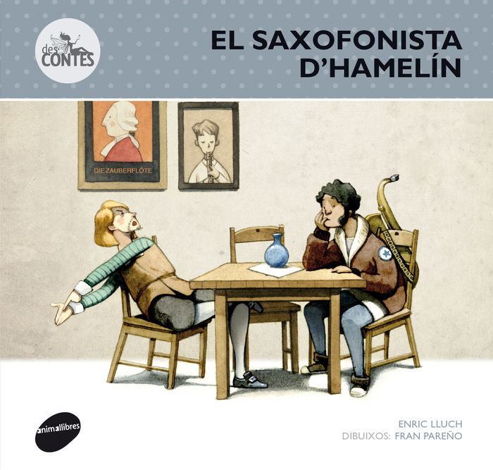 El saxofonista d'Hamelín, de Lluch Girbés | portada del libro