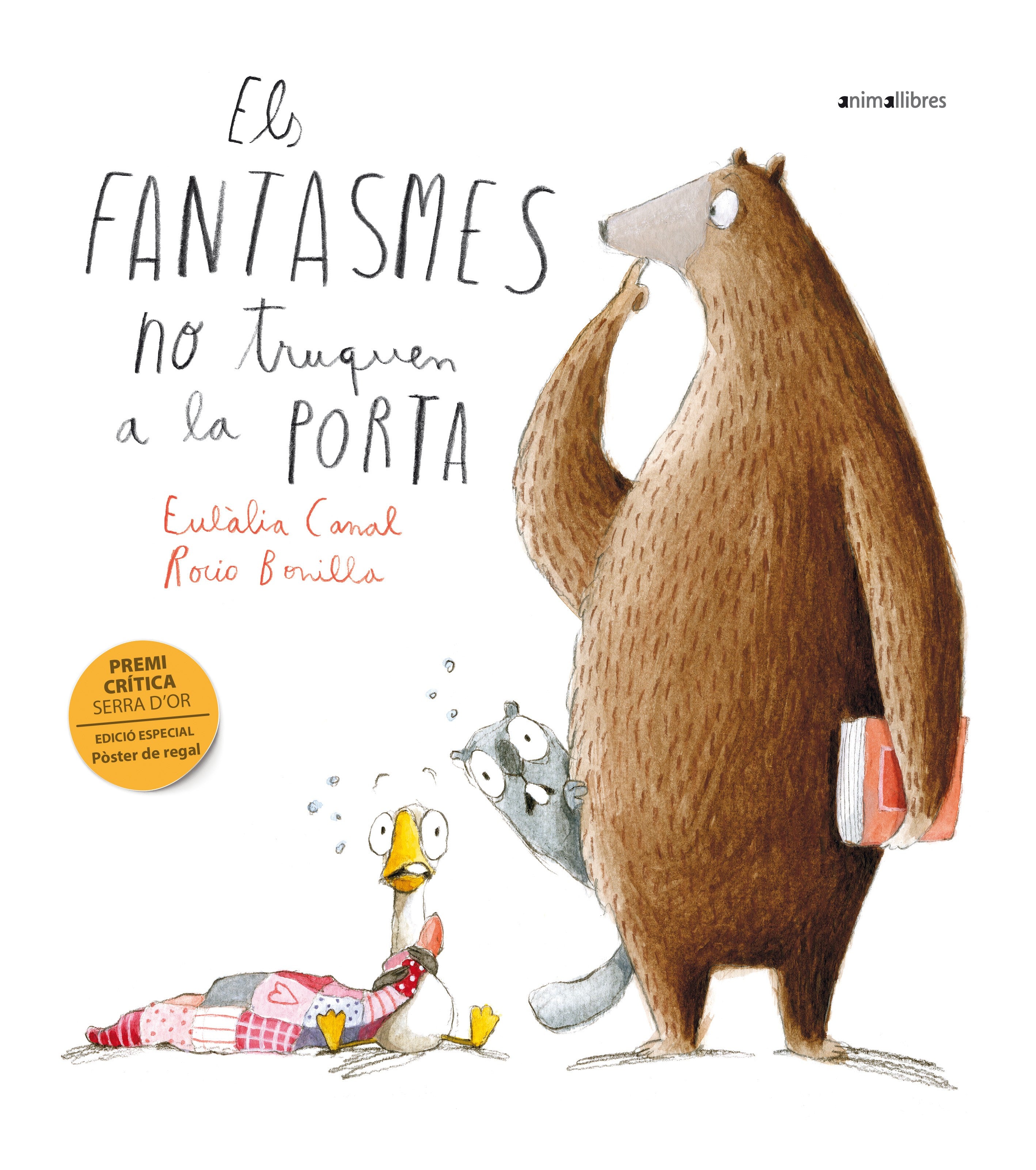 Els fantasmes no truquen a la porta, de Eulàlia Canal | portada del libro
