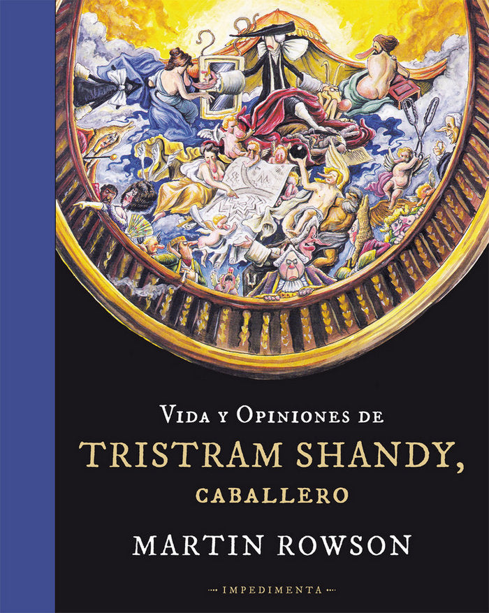 Vida y opiniones de Tristram Shandy, caballero, de Rowson, Martin | portada del libro
