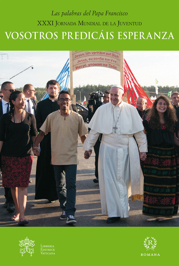 VOSOTROS PREDICÁIS ESPERANZA, de PAPA FRANCISCO | portada del libro