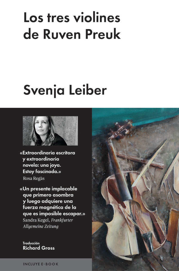 Los tres violines de Ruven Preuk, de Leiber, Svenja | portada del libro