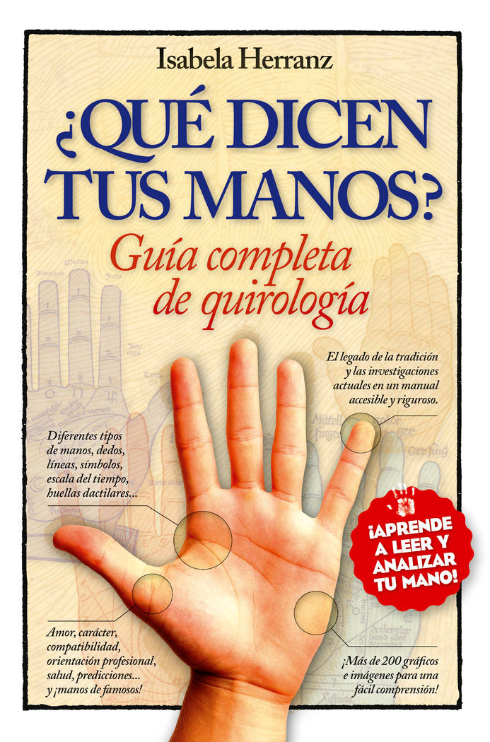 Guía completa de quirología, de Herranz Pérez, Isabela | portada del libro
