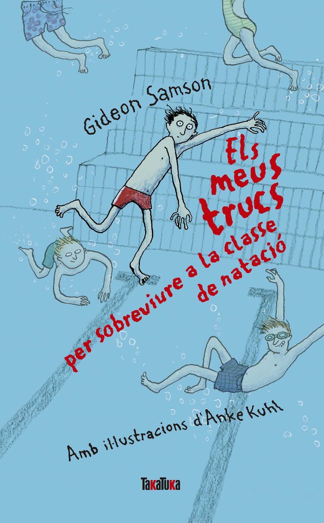 Els meus trucs per sobreviure a la classe de natació, de Samson, Gideon | portada del libro