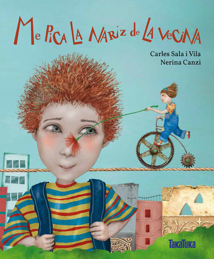 Me pica la nariz de la vecina, de Sala i Vila, Carles | portada del libro