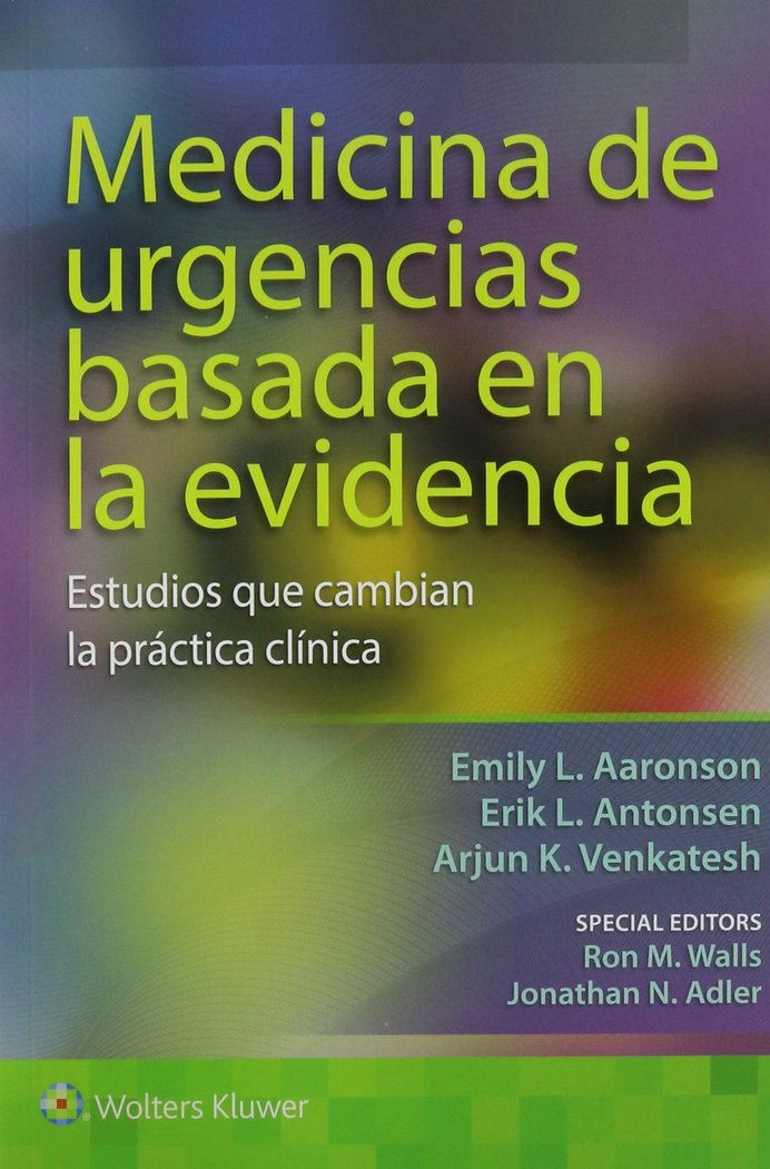 Medicina de urgencias basada en la evidencia, de Aaronson | portada del libro